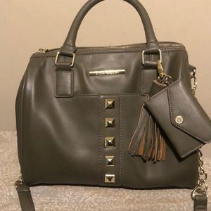 Steve Madden Olive Green Hand/Shoulder Bag